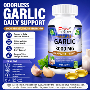 Cápsulas de Ajo Personalizadas Garli 150, Fórmula Herbal para Apoyar la Salud del Corazón y la Inmunidad en Adultos - Product Image 3