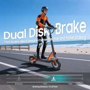 Patinete Eléctrico de Dos Ruedas Tufront E3s, Monopatín Plegable de 10 Pulgadas, 45 km/h, Control Inteligente por Aplicación - Product Image 6