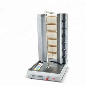 Automatische kommerzielle Donner Kebab Maker Fleisch Produkt herstellungs maschinen Gas Shawarma Grill Machine - Product Image 5