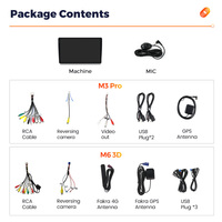 Système autoradio Mekede M6 PLUS 3D Android 2000*1200 avec écran partagé pour unité centrale universelle 9/10 pouces avec Car Play Anto
