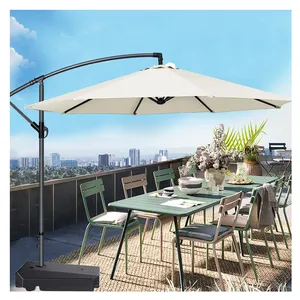 Innovative Products Flash Sale 210d Polyester Market Umbrella Outdoor Furniture 210d Polyester Market Umbrella 9ft Wholesale Big Size Parasol