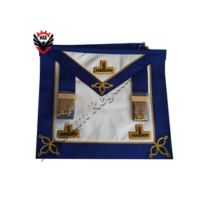 Delantal de cuero de piel de cordero con bordado a mano, ropa de interior, color dorado - Product Image 1