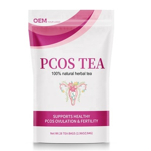 Wholesale OEM Factory Supply 100% Herbal Fallopian Cleanse <b>Tea</b> Support <b>Fertility</b> and Uterine Health Womb <b>Tea</b> - Product Image 1