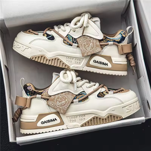 Zapatos Casuales para Hombre 2025 con Diseño Exclusivo, Zapatos Blancos para Todas las Temporadas, Suela Gruesa Antideslizante, Zapatos Deportivos para Correr al Aire Libre - Product Image 6