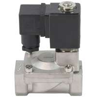 Vanne Solénoïde DNOVA en Acier Inoxydable AISI 304/1.4301 EPDM DN10-50 10bar 24V NC