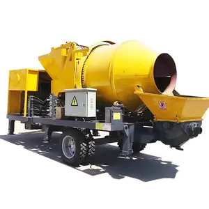 ZBJ40C-10-82 Cement Mixer and Pump 2023 Best Sales Service Concrete Mixer With Pump for Sale in Kenya