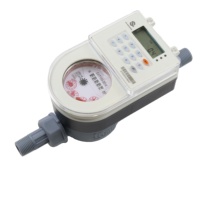 Compteur d'eau intelligent en nylon nano intégré avec clavier en plastique STS, logiciel de prépaiement pour compteurs d'eau prépayés et distributeur de jetons