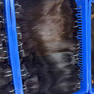 Letsfly Promotion 9,5$ Lots de mèches de cheveux humains vietnamiens 12A, mélange brun, 8-14 pouces, ultra-lisses, double tirage, 100% cheveux humains en trame - Product Image 1