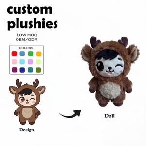 Fabricante de Juguetes de Peluche Personalizados con MOQ Bajo, Juguetes de Animales de Peluche, Peluche de Monstruo, Peluche de Anime Chibi, Peluche Suave de Algodón para Cumpleaños - Product Image 5