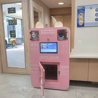 Laveuse professionnelle entièrement automatique pour animaux de compagnie avec thérapie à l'eau enrichie en hydrogène pour salons de toilettage haut de gamme et instituts de beauté pour animaux
