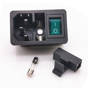 Arranque de aislamiento para enchufe IEC, con fusible e interruptor, tamaño 28mm x 48mm, gran oferta, 2021 - Product Image 5