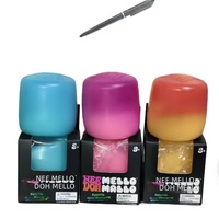 Juguete Blandito Antiestrés de TPR que Cambia de Color, el Favorito Viral de TikTok, Ideal para Fiestas, Oficina, Alivio del Estrés, No Tóxico, Libre de BPA