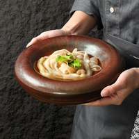 Bol à dîner en mélamine incassable, écologique, non toxique, passe au lave-vaisselle, style rustique personnalisé, marque Taide, fabriqué en Chine, bol rond