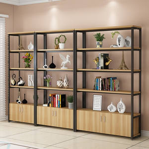 Bon marché combinaison métallique support de sol réglable épicerie magasin cosmétiques étagères étagères stockage - Product Image 5