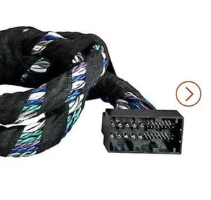 SHAN YOU Teneke Kaplı Bakır Hoparlör Kablo Demeti, PTFE ve PVC İzolasyonlu Elektronik Uygulama Adaptör Konnektörü - Product Image 2