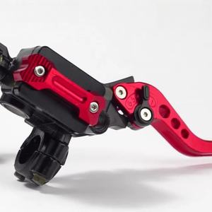 Pièces de modification de moto - Pompe de frein avant CNC avec ensemble de frein à main d'embrayage 22MM, Pompe de frein à disque hydraulique - Product Image 6