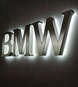 Customized Backlit <b>Sign</b> <b>Led</b> Channel Letters 3d Letter Stainless Steel <b>Led</b> Illuminated Signage Outdoor <b>Sign</b> for Business - Product Image 1