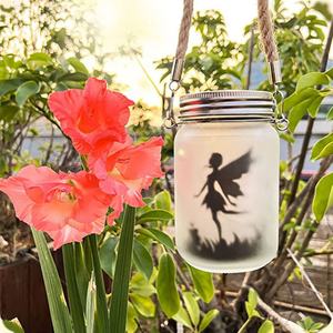 Nouvelle lampe solaire LED DIY étanche pour extérieur, en fil de cuivre, pour pot Mason en verre - Product Image 1