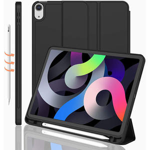 Trifold Folio Support Pliant Magnétique Mince TPU Porte-Stylo En Cuir Smart Flip Cover Case pour <span class=keywords><strong>iPad</strong></span> <span class=keywords><strong>10</strong></span> 11th/<span class=keywords><strong>ipad</strong></span> Pro 11 2024 - Product Image 1