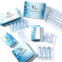 Etiqueta Adhesiva Ecológica de Alta Resistencia para Frascos de 3ml y 10ml, Caja de Papel Recubierto con Efecto Holograma
