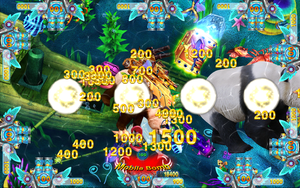 Mesa de juego de peces Panda Magic, Kung <span class=keywords><strong>Fu</strong></span> Panda, 8 jugadores, Ocean King 3, software de peces, máquina de pesca arcade, monedas en inglés - Product Image 3