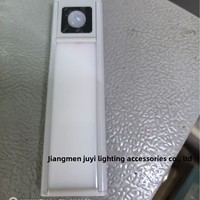 Lampe à induction fluorescente en plastique transfrontalière à détection de mouvement (main ou corps humain), bande lumineuse latérale, pour armoire intérieure et extérieure