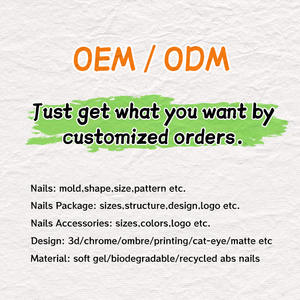 Benutzer definierte feste Acryl nägel Drücken Sie auf künstliche gefälschte Nägel Fingernägel Großhandel Lieferant Kurze handgemachte weiche Gele Drücken Sie auf die Nägel - Product Image 6