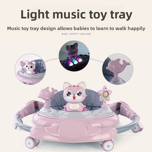 Vente chaude, <span class=keywords><strong>pas</strong></span> <span class=keywords><strong>cher</strong></span>, trotteur pour bébé 2026, réglable, apprentissage des activités et 3 en 1, trotteur pour bébé avec <span class=keywords><strong>roues</strong></span> et siège - Product Image 4