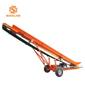 Transportador de Leña con Altura Ajustable, 500 mm de Ancho, Máquina Transportadora de Leña con <span class=keywords><strong>Rueda</strong></span> Guía en Oferta - Product Image 2
