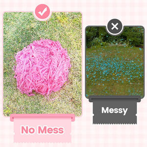 Decoraciones de fiesta de revelación de género más vendidas azul y rosa cinta de 30 cabezas <span class=keywords><strong>Granada</strong></span> serpentinas lanzadas a mano Baby Shower - Product Image 5