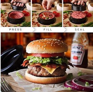 Prensa <span class=keywords><strong>para</strong></span> <span class=keywords><strong>Hamburguesas</strong></span> - La <span class=keywords><strong>Mejor</strong></span> Máquina <span class=keywords><strong>para</strong></span> Hacer <span class=keywords><strong>Hamburguesas</strong></span> Rellenas - Mini Prensa <span class=keywords><strong>para</strong></span> <span class=keywords><strong>Carne</strong></span> con 100 Hojas <span class=keywords><strong>de</strong></span> Papel Encerado - Product Image 3