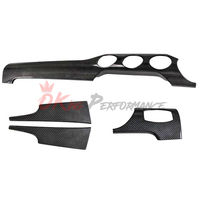 Kits d'intérieur en fibre de carbone véritable Mustang pour Ford Mustang Gen6 S550.1 S550.2 2015-2023 RHD