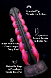 YOCY Dildo de cuentas anales de fantasía de 11.34'' con ventosa, gran plug anal, masajeador de clítoris y próstata, masturbador de punto G, juguetes sexuales para adultos OEM - Product Image 5