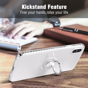 venta al por mayor de cristal del teléfono celular claro caso de lujo en blanco caja del teléfono móvil de tpu para el iphone XR - Product Image 2