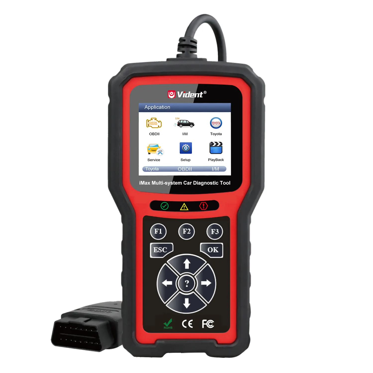 IMax4313 OBDII 사용자 정의 단일 브랜드 소프트웨어 자동 진단 도구 멀티 서비스 기능 스캔 도구 도요타 차량