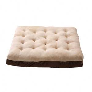 Coussin pour chien rectangulaire de haute qualité, lavable, épais, antidérapant, pour niche ou lit. - Product Image 1