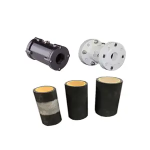 DN50 air operated pinch valve with EPDM NBR rubber check sleeve for pipeline