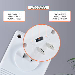 Directo de fábrica Convertidor de CA monofásico de 220V a 110V/110V a 220V Transformador de aumento/reducción de potencia - Product Image 4