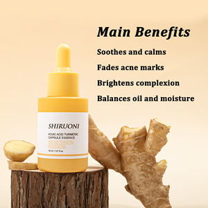 Veganes Bio-Gesichtsserum zur Aufhellung dunkler Flecken – Mikrokapsel-Essenz mit Kojisäure und Kurkuma für die Hautpflege, Eigenmarke - Product Image 4