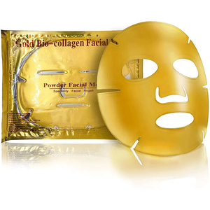 Patch facial en feuille de collagène or 24 carats - Hydratant, anti-âge, soin du visage de luxe pour salon professionnel et usage à domicile - Product Image 4