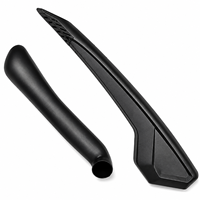 Kit de Snorkel de Plástico Premium para Toyota Hilux Travo 2025 2026 4x4 Todoterreno, Sistema de Admisión de Aire Elevado Resistente a los Rayos UV, Snorkel para Auto 4X4