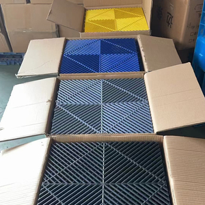 Lhdt giá rẻ bán buôn nhựa gạch lát sàn PP nhà để xe gạch lát sàn huyệt lồng vào nhau nhựa cho nhà để xe gạch lát sàn - Product Image 4