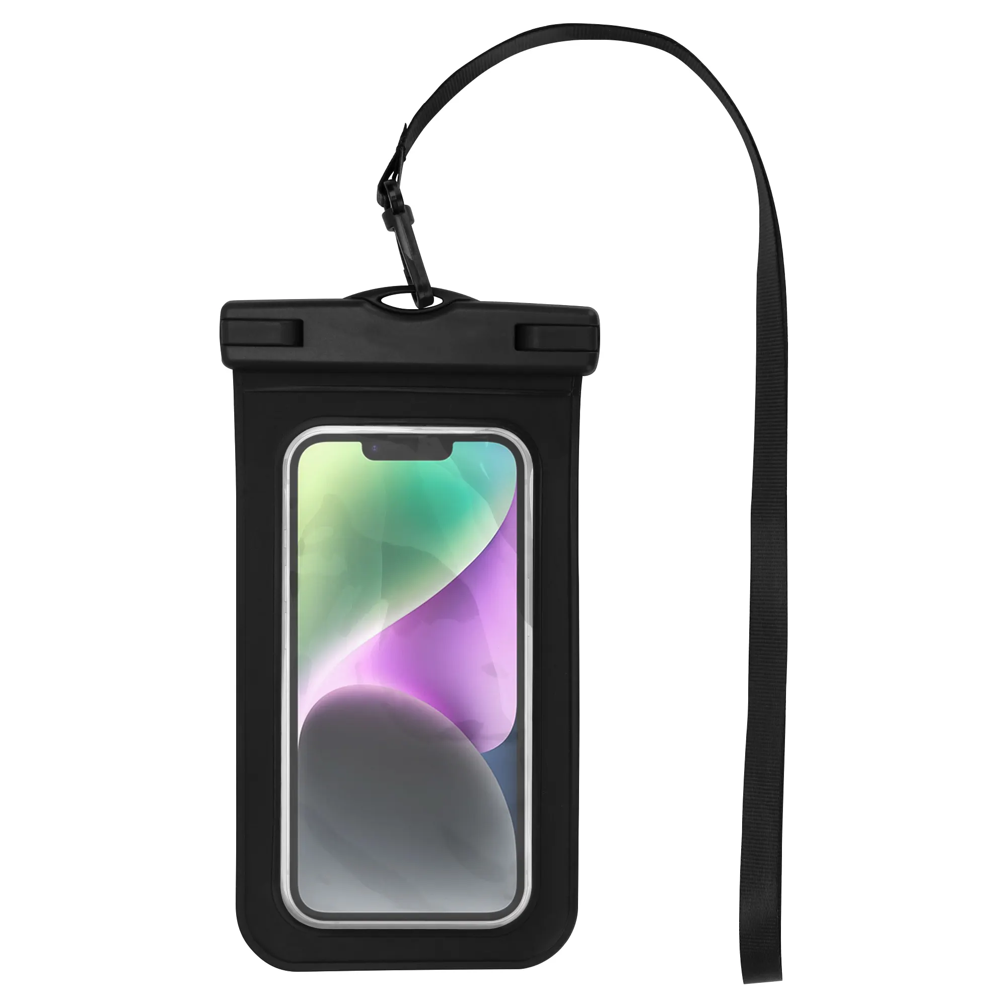 Waterproof Phone Pouch IPX8 Cellphone Dry Bag Case com Correia de Cordão para Férias Praia Natação Surf