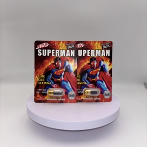 Capsules Superman en stock, capsules végétales pures pour des soins quotidiens masculins fiables et un équilibre corporel stable - Product Image 4