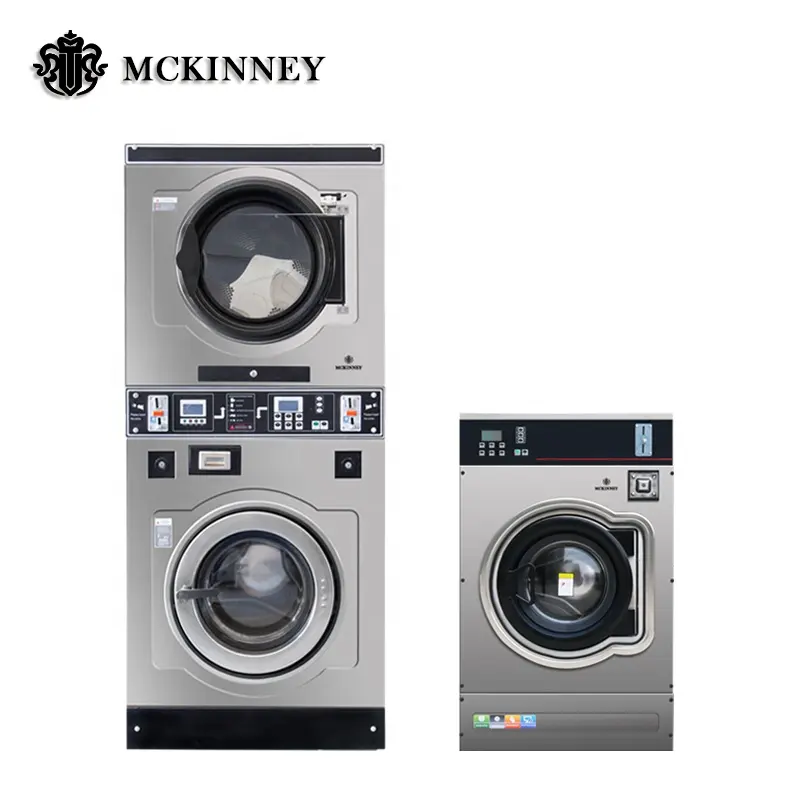 Good Factory Laundry Equipment Coin Operated Commercial Washer and Dryer