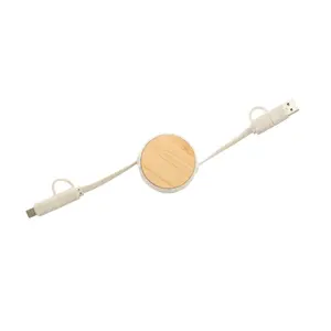 Câble de charge USB télescopique, gadgets écologiques - Product Image 3