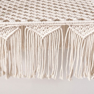 Amaca per Gatti <span class=keywords><strong>di</strong></span> Lusso in Pizzo, Sedia Sospesa Ecologica in Corda <span class=keywords><strong>di</strong></span> <span class=keywords><strong>Cotone</strong></span>, Nido Rettangolare con Ventose, Letto Classico in Tessuto - Product Image 4