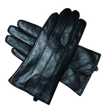Hot Selling Winter Leather Gloves Daily Life Soft Genuine Sheepskin Leather Gloves Factory Offer Cheap Price