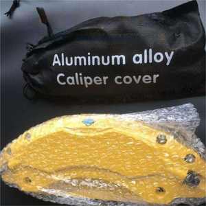 Nouvelles pièces de modification automobile 2026, cache-étrier de frein en alliage d'aluminium, assemblage de disque latéral, cache-étrier - Product Image 2