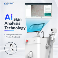 Épilation au laser diode 808 nm professionnelle, rajeunissement de la peau, machine d'épilation au laser 3 en 1